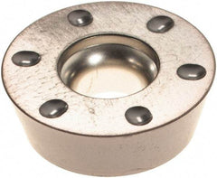 Walter - RDHW2006M0 A57 Grade WHH15 Carbide Milling Insert - TiAlN Finish, 1/4" Thick, 20mm Inscribed Circle - Eagle Tool & Supply