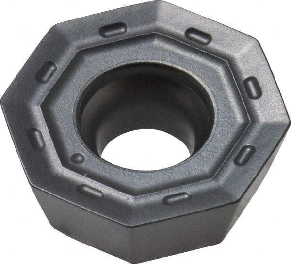 Walter - ODMT0605 Grade WKP35S Carbide Milling Insert - TiCN/Al2O3 Finish, 0.219" Thick, 0.031" Corner Radius - Eagle Tool & Supply