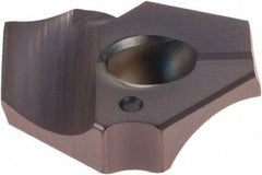 Walter - Series P6003, 21/32" Diam Grade WMP35 Replaceable Drill Tip - Carbide, TiAlN Finish - Eagle Tool & Supply