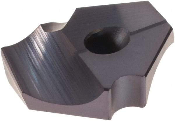 Walter - Series P6003, 1" Diam Grade WMP35 Replaceable Drill Tip - Carbide, TiAlN Finish - Eagle Tool & Supply