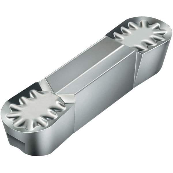 Walter - 4R300NGX RK Grade WK1, 6mm Cutting Width Carbide Grooving Insert - 4mm Max Depth of Cut, Neutral, 3mm Corner Radius, Uncoated - Eagle Tool & Supply