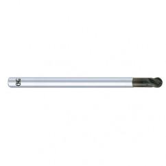 4mm Dia. - 75mm OAL - Diamond CBD - Ball End SE EM - 4 FL - Eagle Tool & Supply
