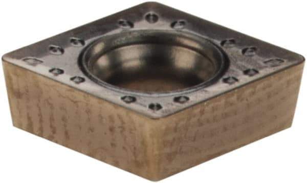 Walter - CCMT21.51 PM5 Grade WSM20 Carbide Turning Insert - 80° Diamond, 1/4" Inscr Circle, 3/32" Thick, 1/64" Corner Radius - Eagle Tool & Supply