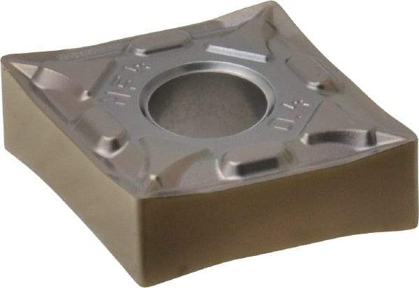 Walter - CNMG431 NF4 Grade WSM10 Carbide Turning Insert - 80° Diamond, 1/2" Inscr Circle, 3/16" Thick, 1/64" Corner Radius - Eagle Tool & Supply