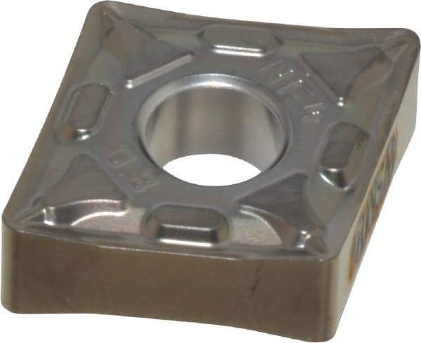Walter - CNMG432 NF4 Grade WSM10 Carbide Turning Insert - 80° Diamond, 1/2" Inscr Circle, 3/16" Thick, 1/32" Corner Radius - Eagle Tool & Supply