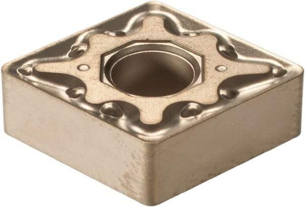 Walter - CNMG432 NM4 Grade WAM30 Carbide Turning Insert - 80° Diamond, 1/2" Inscr Circle, 3/16" Thick, 1/32" Corner Radius - Eagle Tool & Supply