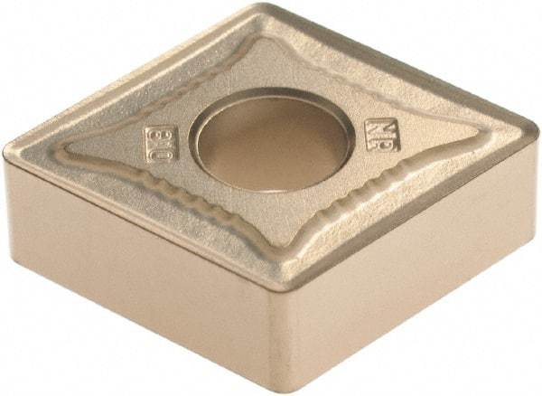 Walter - CNMG432 NR4 Grade WAM30 Carbide Turning Insert - 80° Diamond, 1/2" Inscr Circle, 3/16" Thick, 1/32" Corner Radius - Eagle Tool & Supply