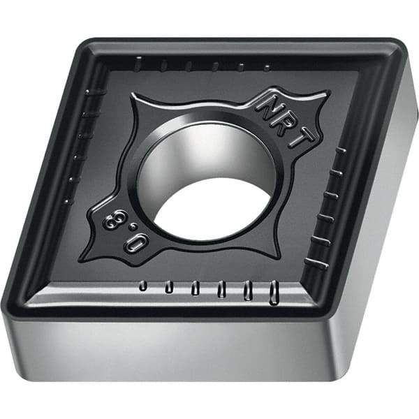 Walter - CNMG433 NRT Grade WS10 Carbide Turning Insert - Uncoated, 80° Diamond, 1/2" Inscr Circle, 3/16" Thick, 3/64" Corner Radius - Eagle Tool & Supply