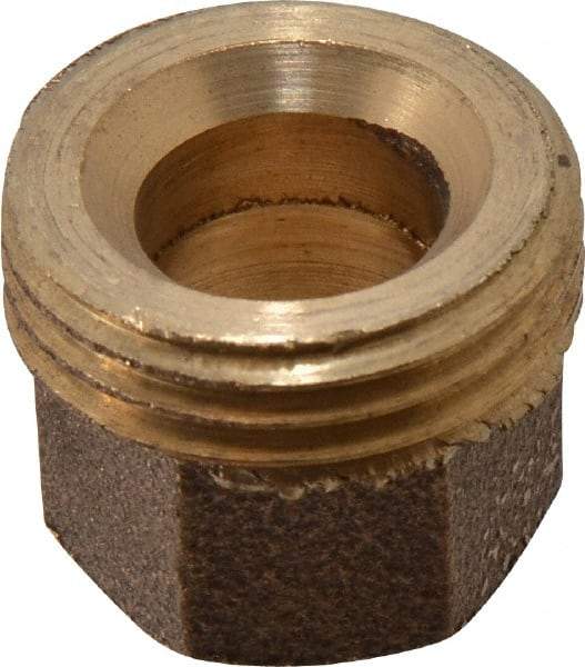 NIBCO - 1/2" Cast Copper Pipe Hose Adapter - C x Hose, Pressure Fitting - Eagle Tool & Supply