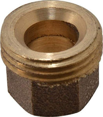 NIBCO - 1/2" Cast Copper Pipe Hose Adapter - C x Hose, Pressure Fitting - Eagle Tool & Supply