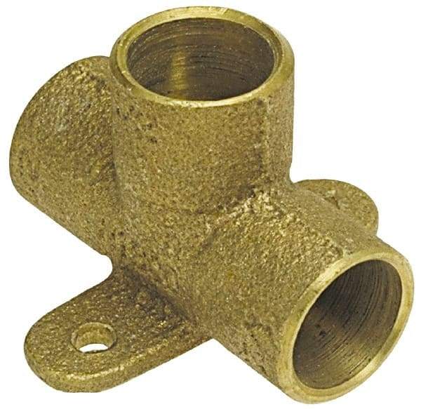 NIBCO - 1/2" Cast Copper Pipe Drop Tee - C x C x C, Pressure Fitting - Eagle Tool & Supply
