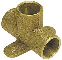 NIBCO - 1/2" Cast Copper Pipe Drop Tee - C x C x C, Pressure Fitting - Eagle Tool & Supply