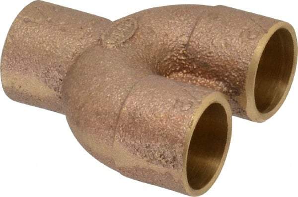 NIBCO - 1/2" Cast Copper Pipe Supply & Return Tee - C x C x C, Pressure Fitting - Eagle Tool & Supply