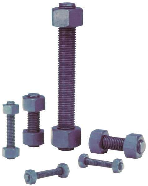 Dan-Loc Bolt & Gasket - 5/8-11 6" OAL Fully Threaded Stud - Stainless Steel, Plain Finish - Eagle Tool & Supply