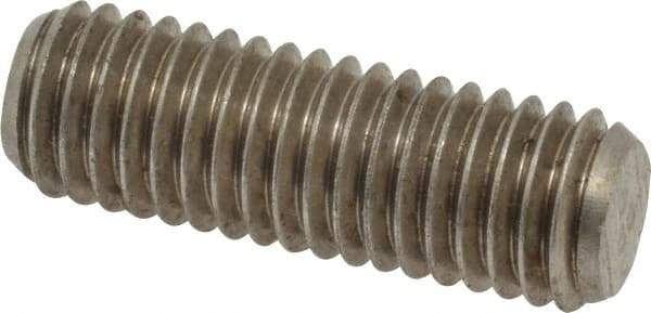 Dan-Loc Bolt & Gasket - 1/2-13 1-1/2" OAL Fully Threaded Stud - Stainless Steel, Plain Finish - Eagle Tool & Supply