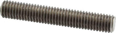Dan-Loc Bolt & Gasket - 1/2-13 3" OAL Fully Threaded Stud - Stainless Steel, Plain Finish - Eagle Tool & Supply