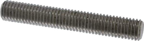 Dan-Loc Bolt & Gasket - 5/8-11 4" OAL Fully Threaded Stud - Stainless Steel, Plain Finish - Eagle Tool & Supply