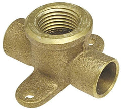 NIBCO - 3/4" Cast Copper Pipe Drop Tee - C x C x F, Pressure Fitting - Eagle Tool & Supply