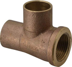 NIBCO - 3/4" Cast Copper Pipe Tee - C x F x C, Pressure Fitting - Eagle Tool & Supply