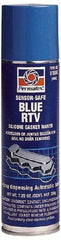 Permatex - 7-1/4 oz Sensor-Safe Gasket Maker - -65 to 500°F, Blue, Comes in Aerosol Can - Eagle Tool & Supply