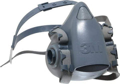 3M - Series 7500, Size S Half Mask Respirator - 4-Point Suspension, Bayonet Connection - Eagle Tool & Supply