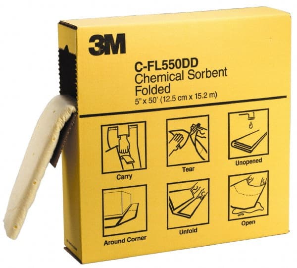 3M - Pads, Rolls & Mats Type: Roll Application: Chemical/Hazmat - Eagle Tool & Supply