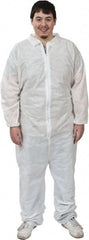 PRO-SAFE - Pack of (25), Size 3XL SMS Chemical Resistant Coveralls - Eagle Tool & Supply