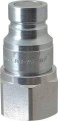 Parker - 3/4 - 14 NPSF Steel Hydraulic Hose Female Pipe Thread Nipple - 3,625 psi - Eagle Tool & Supply