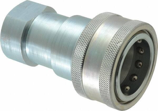 Parker - 1 NPTF Steel Hydraulic Hose Female Pipe Thread Coupler - 2,000 psi - Eagle Tool & Supply