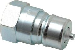 Parker - 3/4 NPTF Steel Hydraulic Hose Female Pipe Thread Nipple - 4,000 psi - Eagle Tool & Supply