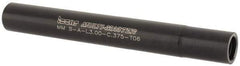 Iscar - Multimaster 3/8" 90° Stepped Shank Milling Tip Insert Holder & Shank - 0.364" Neck Diam, T06 Neck Thread, 3" OAL, Steel MM S-A Tool Holder - Eagle Tool & Supply