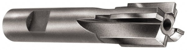 Made in USA - 1-3/4", 1-1/2" LOC, 1-1/4" Shank Diam, 4-1/2" OAL, 6 Flute, Carbide-Tipped Square End Mill - Eagle Tool & Supply