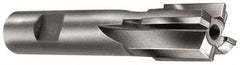 Made in USA - 1-3/4", 1-1/2" LOC, 1-1/4" Shank Diam, 4-1/2" OAL, 6 Flute, Carbide-Tipped Square End Mill - Eagle Tool & Supply