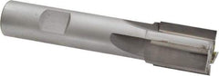 Made in USA - 3/4", 1" LOC, 5/8" Shank Diam, 3-5/8" OAL, 4 Flute, Carbide-Tipped Square End Mill - Single End, Uncoated, Straight Flute, Right Hand Cut - Eagle Tool & Supply