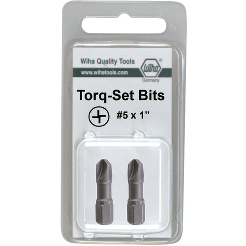 Torq-Set Insert Bit #5 × 25mm (2 Bit Pack) - Eagle Tool & Supply