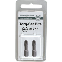 Torq-Set Insert Bit #5 × 25mm (2 Bit Pack) - Eagle Tool & Supply