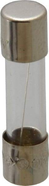 Cooper Bussmann - 125 VAC, 32 VDC, 4 Amp, Fast-Acting Miniature Glass Fuse - 20mm OAL, 10 at AC kA Rating, 5mm Diam - Eagle Tool & Supply