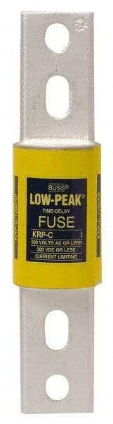 Cooper Bussmann - 300 VDC, 600 VAC, 601 Amp, Time Delay General Purpose Fuse - Fuse Holder Mount, 8-5/8" OAL, 100 at DC, 300 at AC (RMS) kA Rating, 2-25/64" Diam - Eagle Tool & Supply