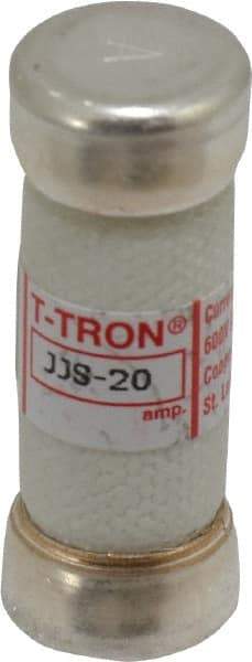 Cooper Bussmann - 600 VAC, 20 Amp, Fast-Acting General Purpose Fuse - Fuse Holder Mount, 1-1/2" OAL, 200 at AC (RMS) kA Rating, 9/16" Diam - Eagle Tool & Supply