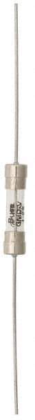 Cooper Bussmann - 250 VAC, 32 VDC, 0.5 Amp, Time Delay Miniature Glass Fuse - 20mm OAL, 10 at 125 V kA Rating, 5mm Diam - Eagle Tool & Supply