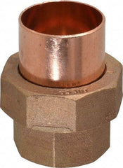 NIBCO - 1-1/2" Cast Copper Pipe Union - C x C, Pressure Fitting - Eagle Tool & Supply