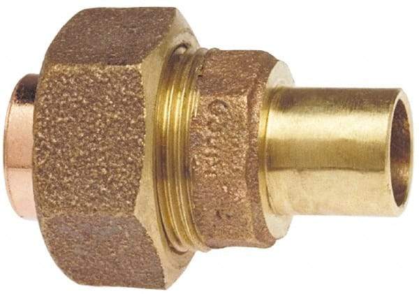 NIBCO - 3/4" Cast Copper Pipe Union - FTG x F, Pressure Fitting - Eagle Tool & Supply