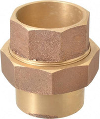 NIBCO - 2-1/2" Cast Copper Pipe Union - C x C, Pressure Fitting - Eagle Tool & Supply