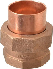 NIBCO - 2" Cast Copper Pipe Union - C x F, Pressure Fitting - Eagle Tool & Supply