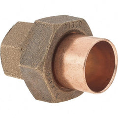 NIBCO - 3/4" Cast Copper Pipe Union - C x C, Pressure Fitting - Eagle Tool & Supply