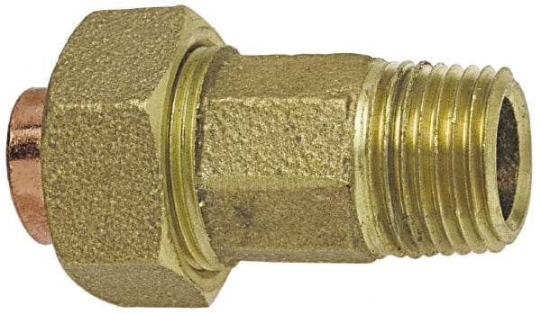 NIBCO - 2-1/2" Cast Copper Pipe Union - C X M, Pressure Fitting - Eagle Tool & Supply