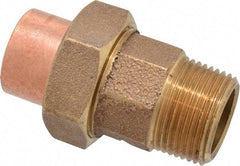 NIBCO - 1" Cast Copper Pipe Union - C X M, Pressure Fitting - Eagle Tool & Supply