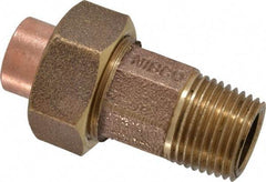 NIBCO - 1/2" Cast Copper Pipe Union - C X M, Pressure Fitting - Eagle Tool & Supply