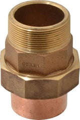 NIBCO - 2" Cast Copper Pipe Union - C X M, Pressure Fitting - Eagle Tool & Supply