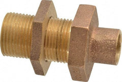 NIBCO - 1/2" Cast Copper Pipe Bulkhead - C x F, Pressure Fitting - Eagle Tool & Supply